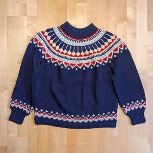 Handmade Nordic Wool Sweater